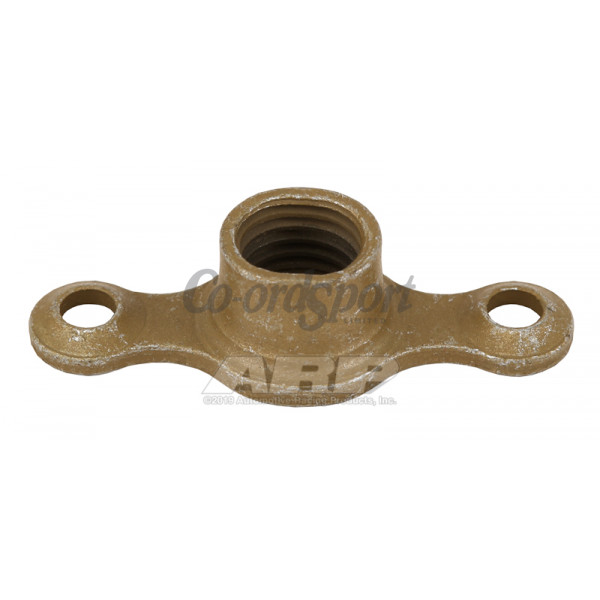 ARP 5/16-24 plate nut 2-lug fixed w/ctr sunk rivet hole image