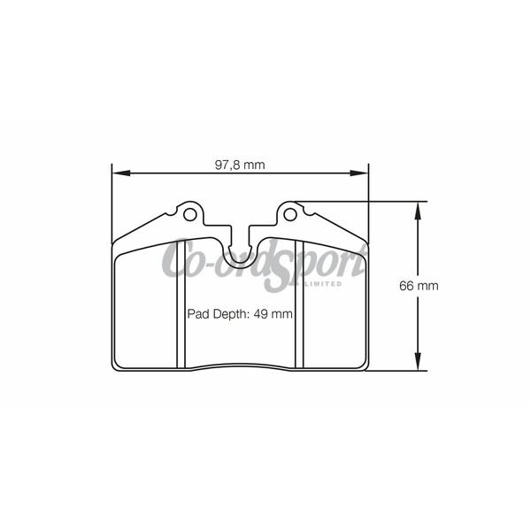 Pagid racing brake pads - RSL29 image