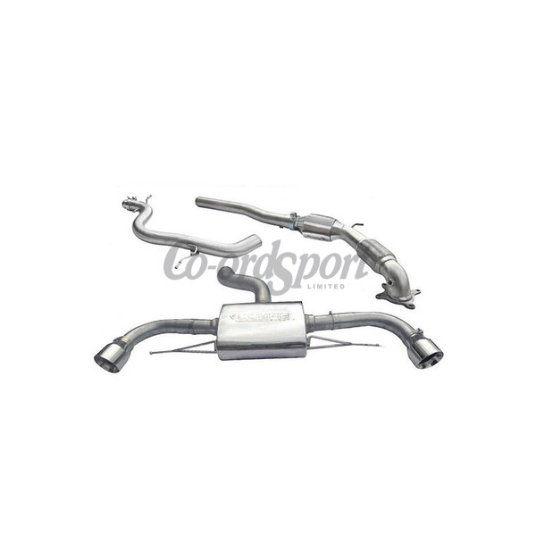 COBRA Audi TT 1.8 & 2.0 TFSI (2WD) Dual Exit TailPipes (11-14) image