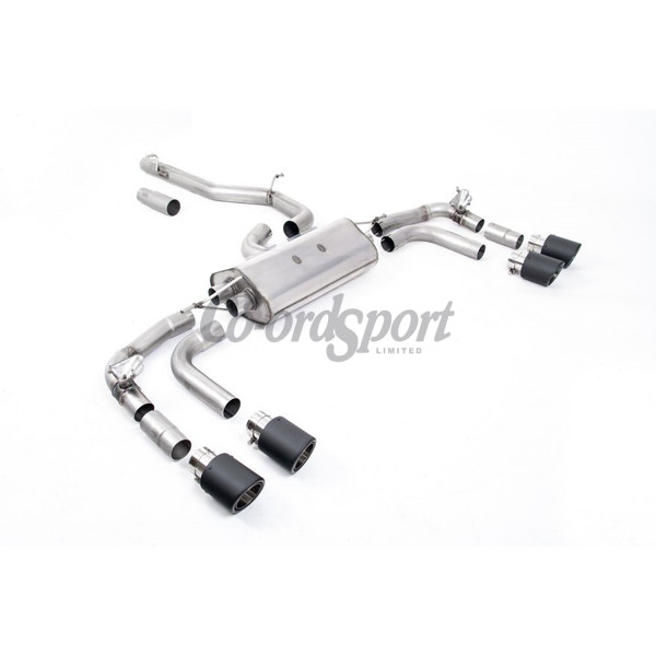 Milltek VW Tiguan  R 320ps OPF GPF Models Only 2021-2025  Parti image
