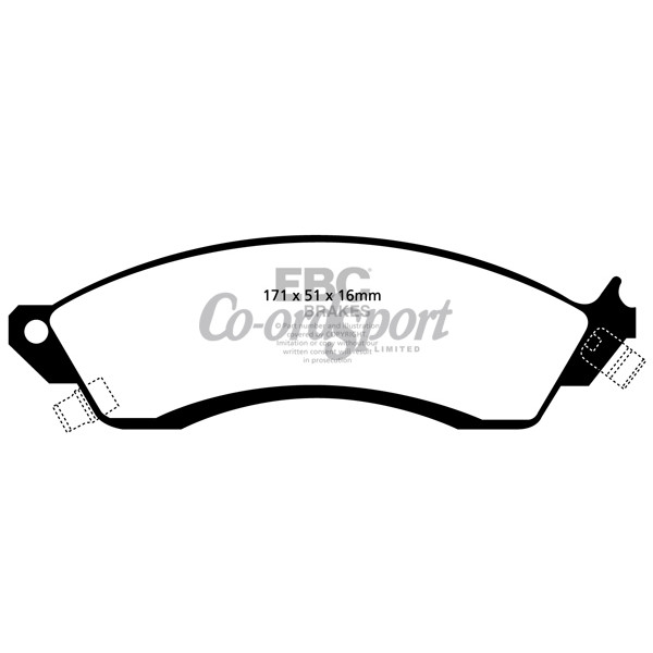 EBC Ultimax OEM Replacement Brake Pads image