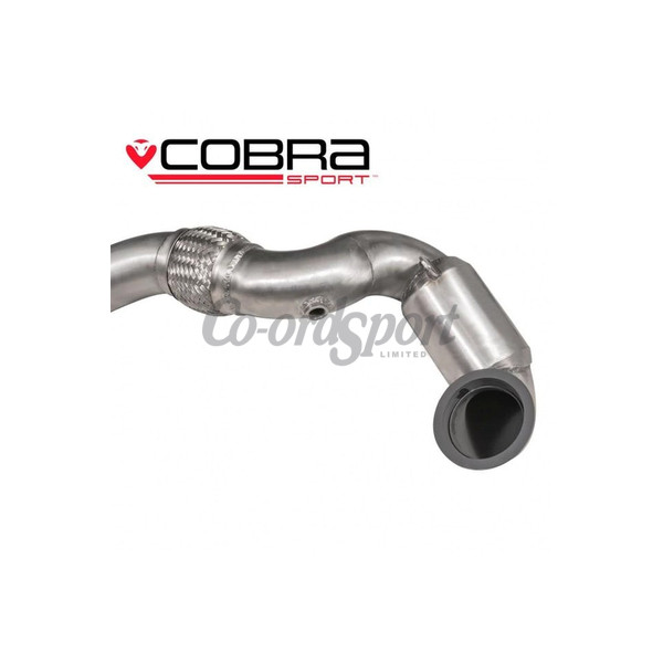COBRA Volkswagen Golf GTI Mk7 (12-17) Front Pipe & Sports Cat Sec image
