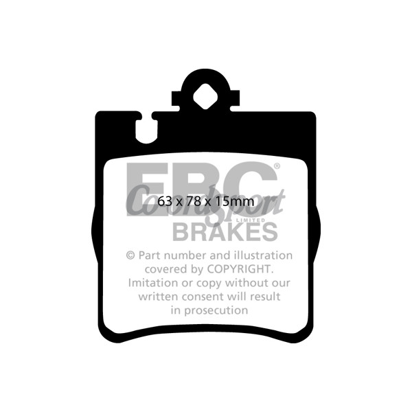 EBC Ultimax OEM Replacement Brake Pads image