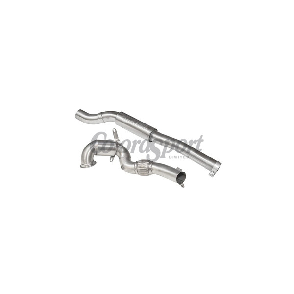 COBRA Audi TTS Mk3 (15-19) Front Pipe De-Cat Section To Cobra Spo image