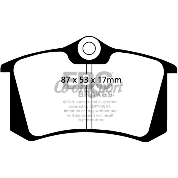 EBC Ultimax OEM Replacement Brake Pads image