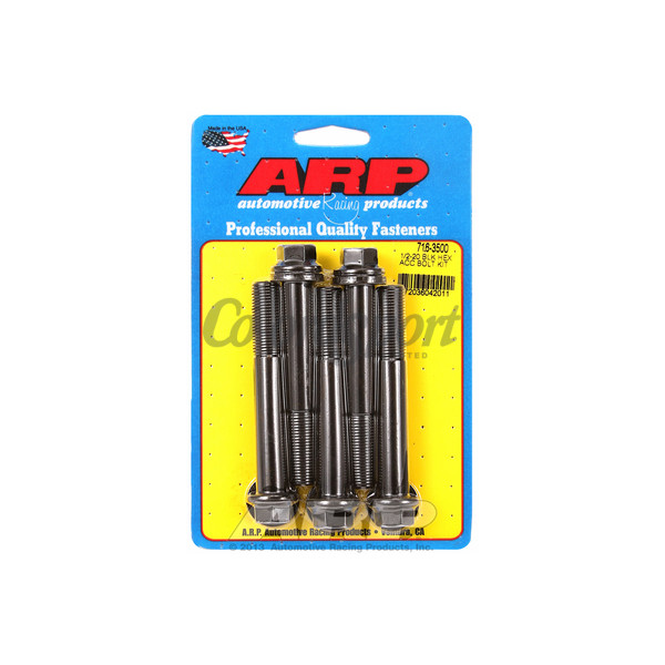 ARP 1/2-20 x 3.500 hex black oxide bolts image