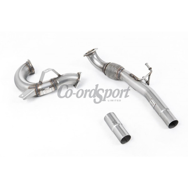 Milltek Large-bore Downpipe and De-cat - Volkswagen UP GT image