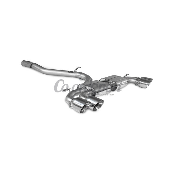 Scorpion Non-res cat/gpf back system for Audi S3 8Y Sportback  20 image