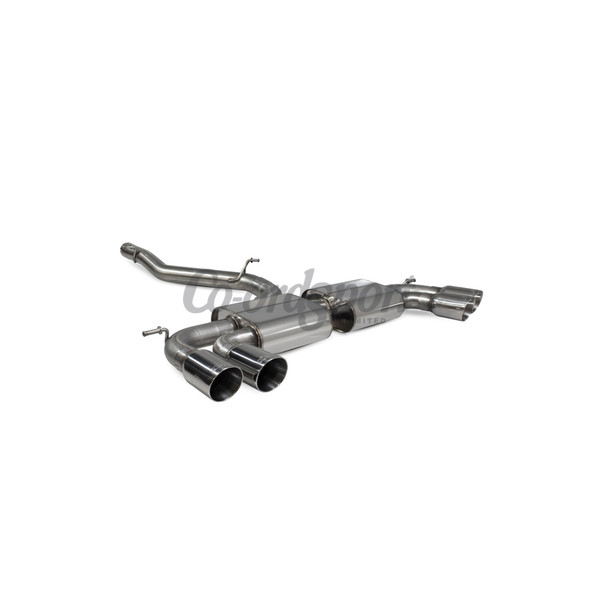Scorpion Non-resonated cat/gpf-back system without valves Audi S3 image