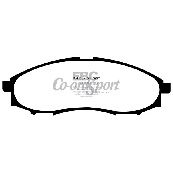 EBC Ultimax OEM Replacement Brake Pads image