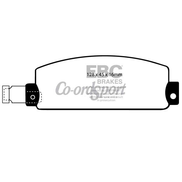 EBC Ultimax OEM Replacement Brake Pads image