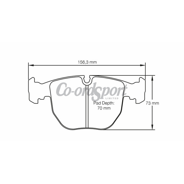 Pagid racing brake pads -RSC1 image