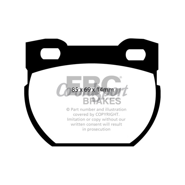 EBC Ultimax OEM Replacement Brake Pads image