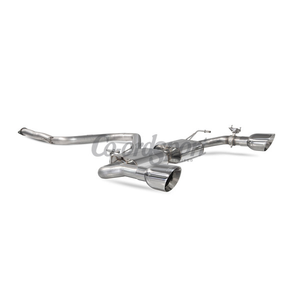 Scorpion Non-resonated GPF-back with electronic valve for Hyundai image