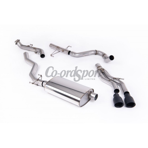 Milltek Exhaust - Non-Resonated Louder Catback with 2 x GT-100 Ce image