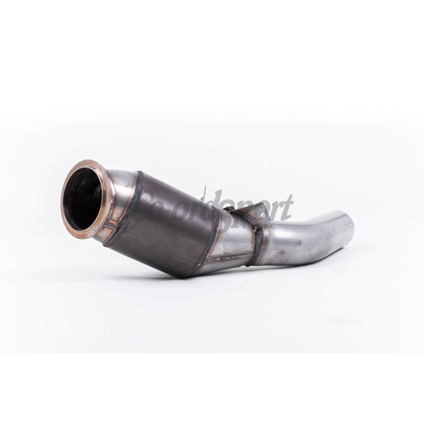 Milltek Large Bore Downpipe and Hi-Flow Sports Cat BMW 4 S image