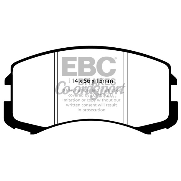 EBC Ultimax OEM Replacement Brake Pads image