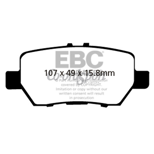 EBC Ultimax OEM Replacement Brake Pads image