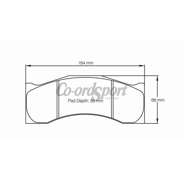 Pagid racing brake pads -RST3 image