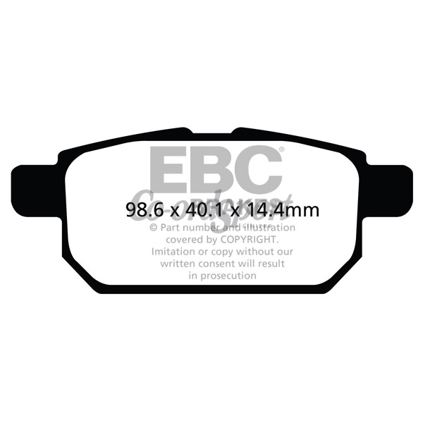 EBC Ultimax OEM Replacement Brake Pads image