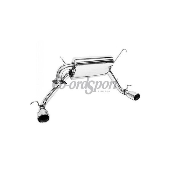 COBRA Toyota MR2 Roadster (99 - 07) Cat Back System (Dual Exit) image