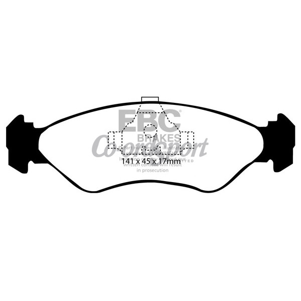 EBC Ultimax OEM Replacement Brake Pads image