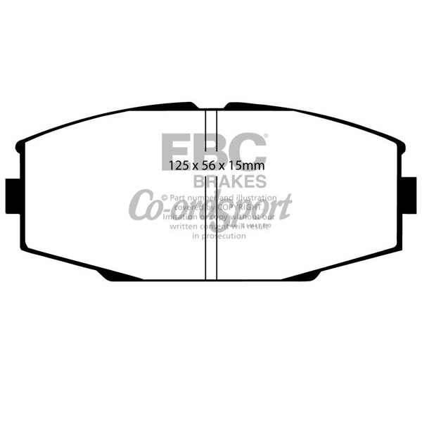 EBC Ultimax OEM Replacement Brake Pads image