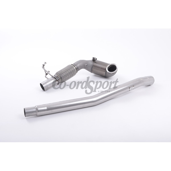 Milltek Cast Downpipe with Race Cat Audi TT Mk3 TTS 2.0TF image