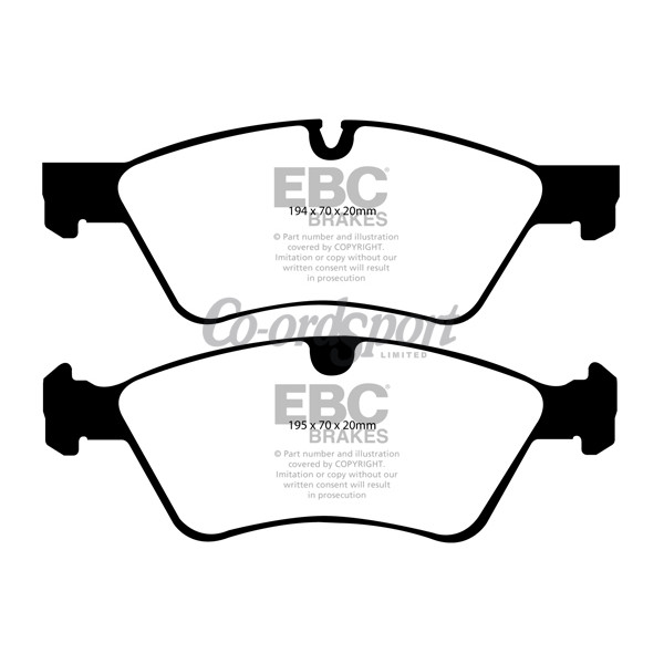 EBC Ultimax OEM Replacement Brake Pads image