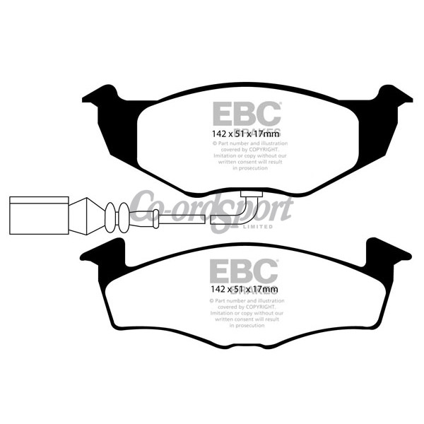 EBC Ultimax OEM Replacement Brake Pads image