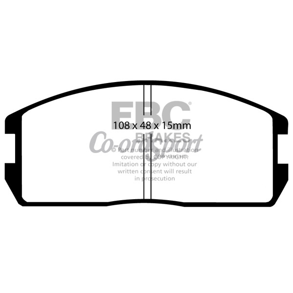 EBC Ultimax OEM Replacement Brake Pads image