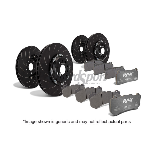 EBC RPX Race Pads and 2 Piece Discs Full Vehicle Kit image