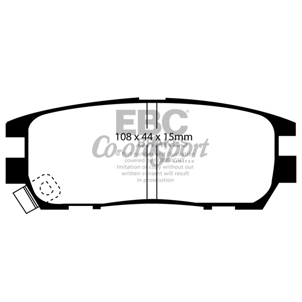 EBC Ultimax OEM Replacement Brake Pads image