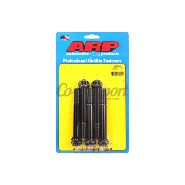 ARP 1/2-20 x 4.000 12pt black oxide bolts image