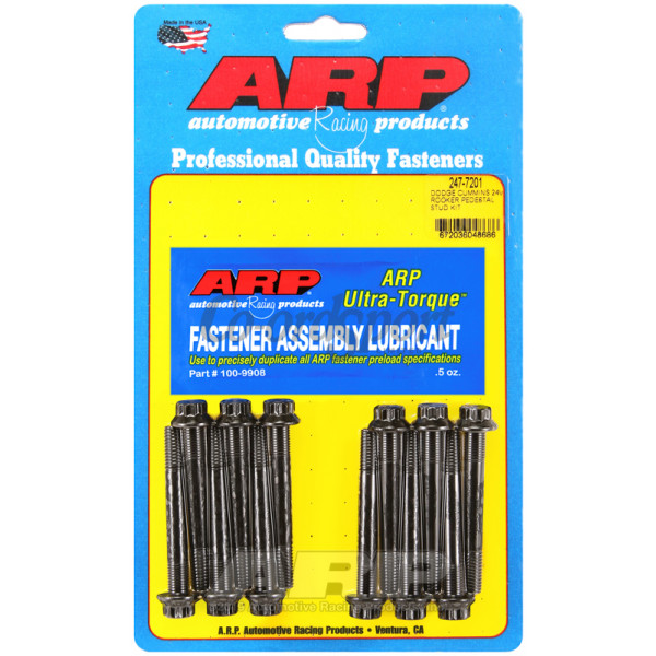 ARP Dodge Cummins 24V rocker pedestal rocker stud kit image