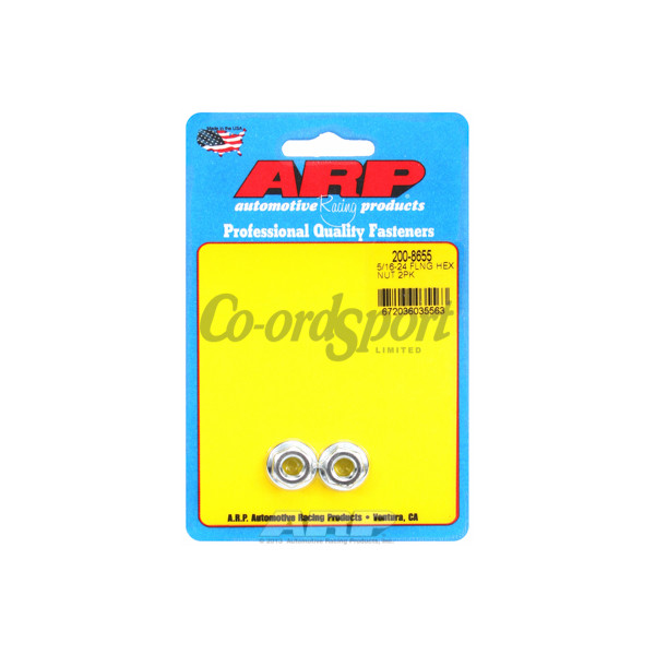 ARP 5/16-24 hex flanged nut image