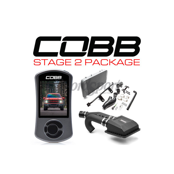 COBB Stage 2 Power Package Silver FMIC (w/ HCT Intake)  Ford F-15 image