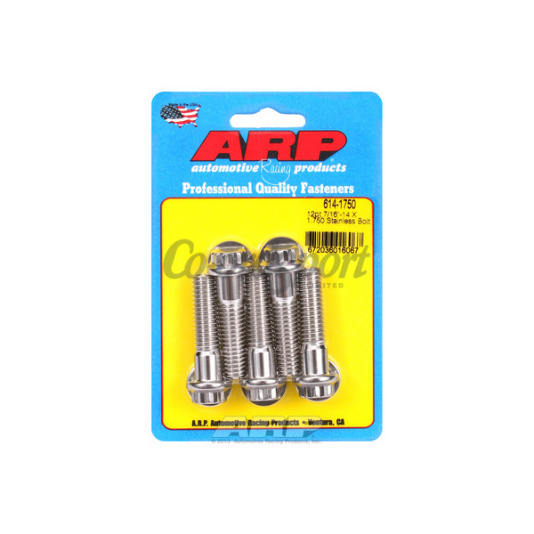 ARP 7/16-14 X 1.750 12pt 1/2 wrenching SS bolts image