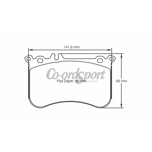 Pagid racing brake pads - RSL29 image