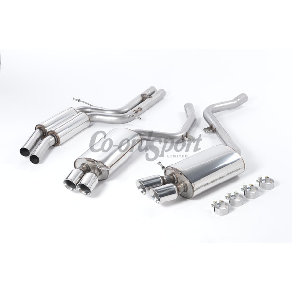 Milltek Cat-back Audi S5 4.2 V8 B8 Coupe Manual and Aut image
