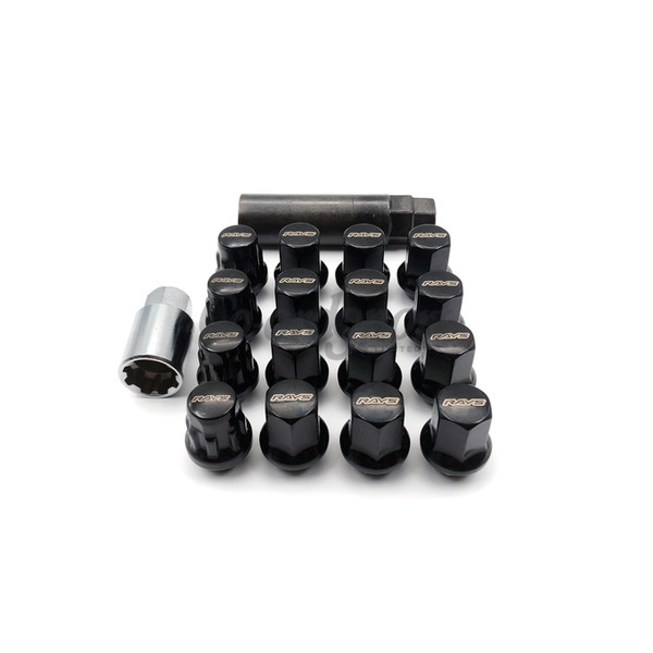 RAYS 17HEX L31 NUT&LOCK 12X1.25/4H BK (Black) image