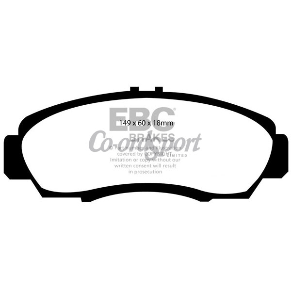 EBC Ultimax OEM Replacement Brake Pads image