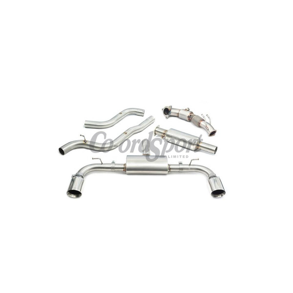 COBRA Ford Focus ST (Mk4) (19 >) Turbo Back System (w/ Cat) image