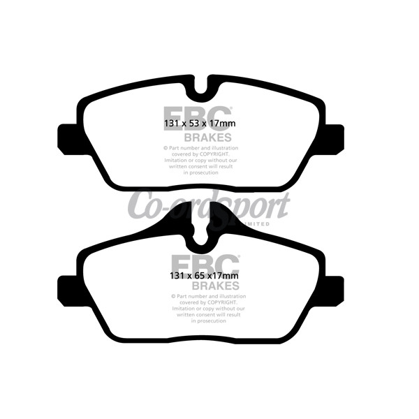 EBC Ultimax OEM Replacement Brake Pads image