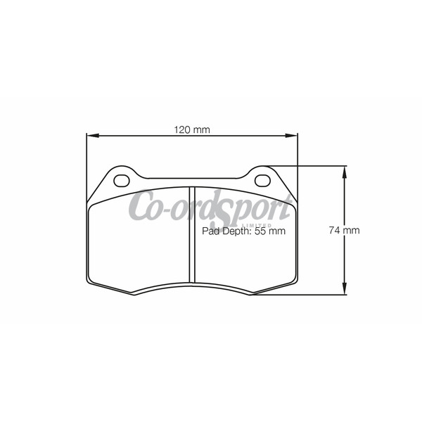 Pagid racing brake pads - RSL29 image