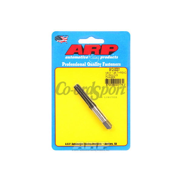 ARP M8 X 1.25 thread cleaning chaser tool image