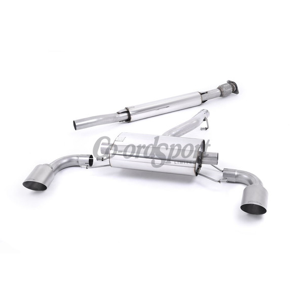 Milltek Sport Resonated quieter Brushed Titanium - ECE - GR86 image