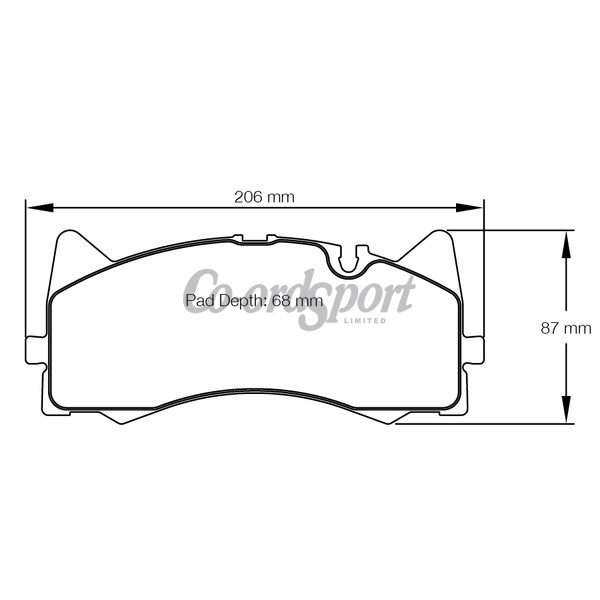 Pagid racing brake pads - RSL29 image
