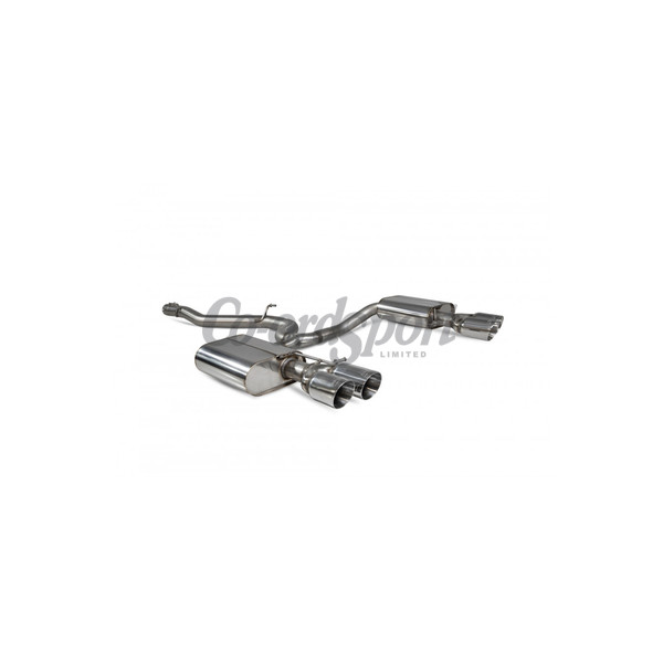 Scorpion GPF-Back Non-Res Kit Polish Tips for Leon Cupra ST image