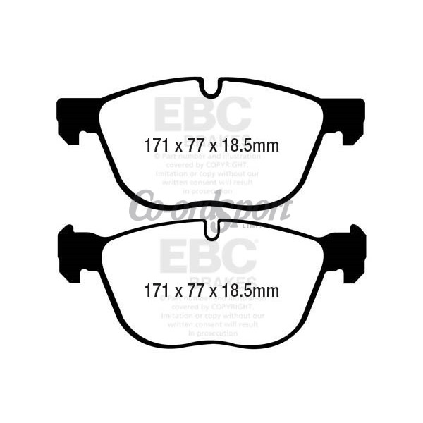 EBC Ultimax OEM Replacement Brake Pads image